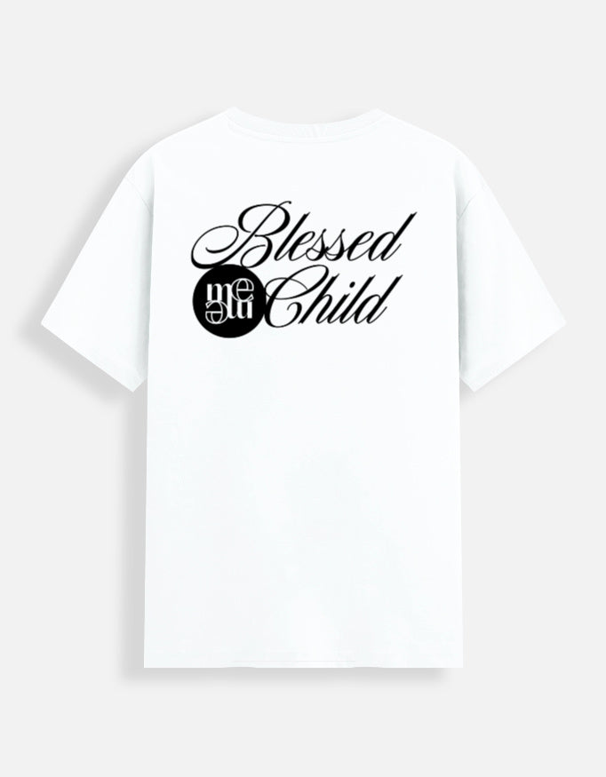 Blessed child t-shirt back white