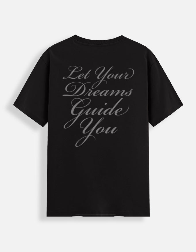 Dream guide t-shirt back black