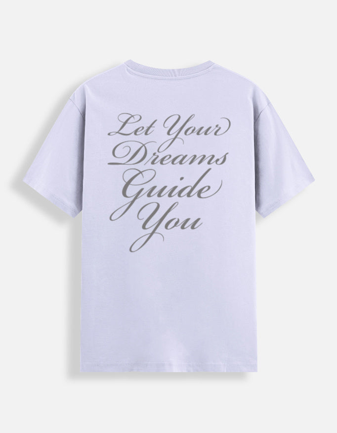 Dream guide t-shirt back lavender