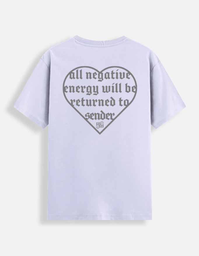 Nonegativity t-shirt back lavender