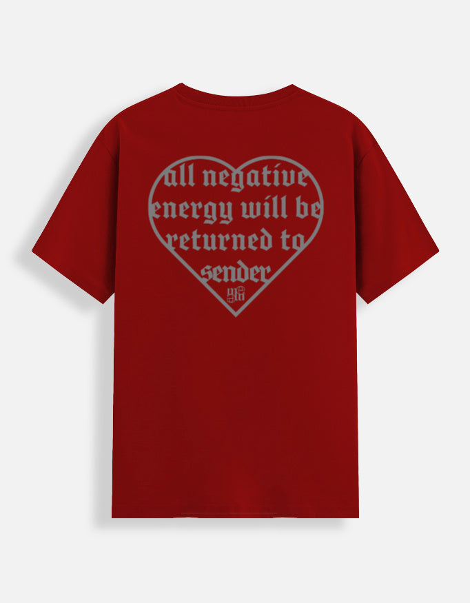 Nonegativity t-shirt back red